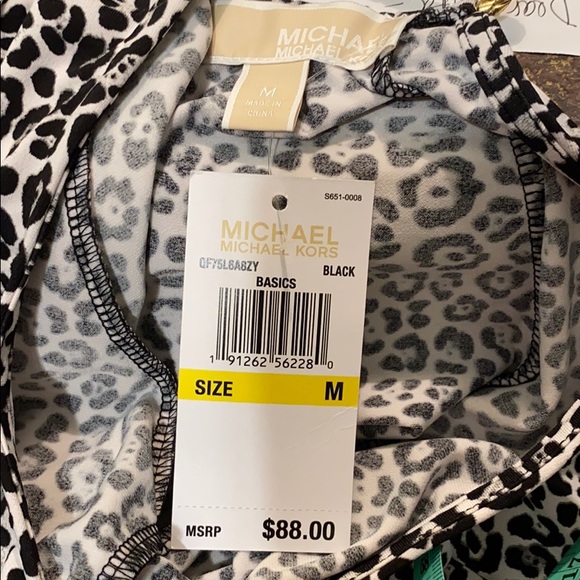 Michael Michael Kors long sleeve open shoulder Top - Picture 10 of 11